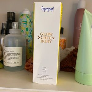Supergoop glow screen body sunscreen